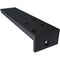 Ekena Millwork Hidden Floating Steel Heavy Duty Bracket w/ Flange, Powder Coated Black 2 1/2"W x 10"D x 1 1/2"H BKTM02X10X01HFPBL - alternate 4